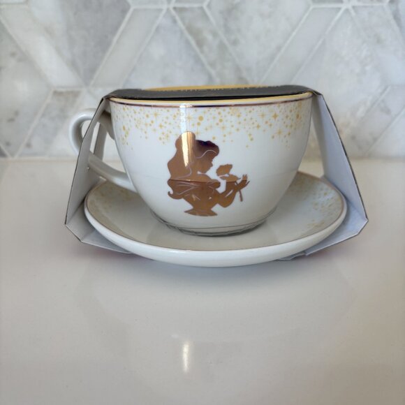 Disney Beauty and the Beast New Teacup with Saucer Set - Picture 4 of 6